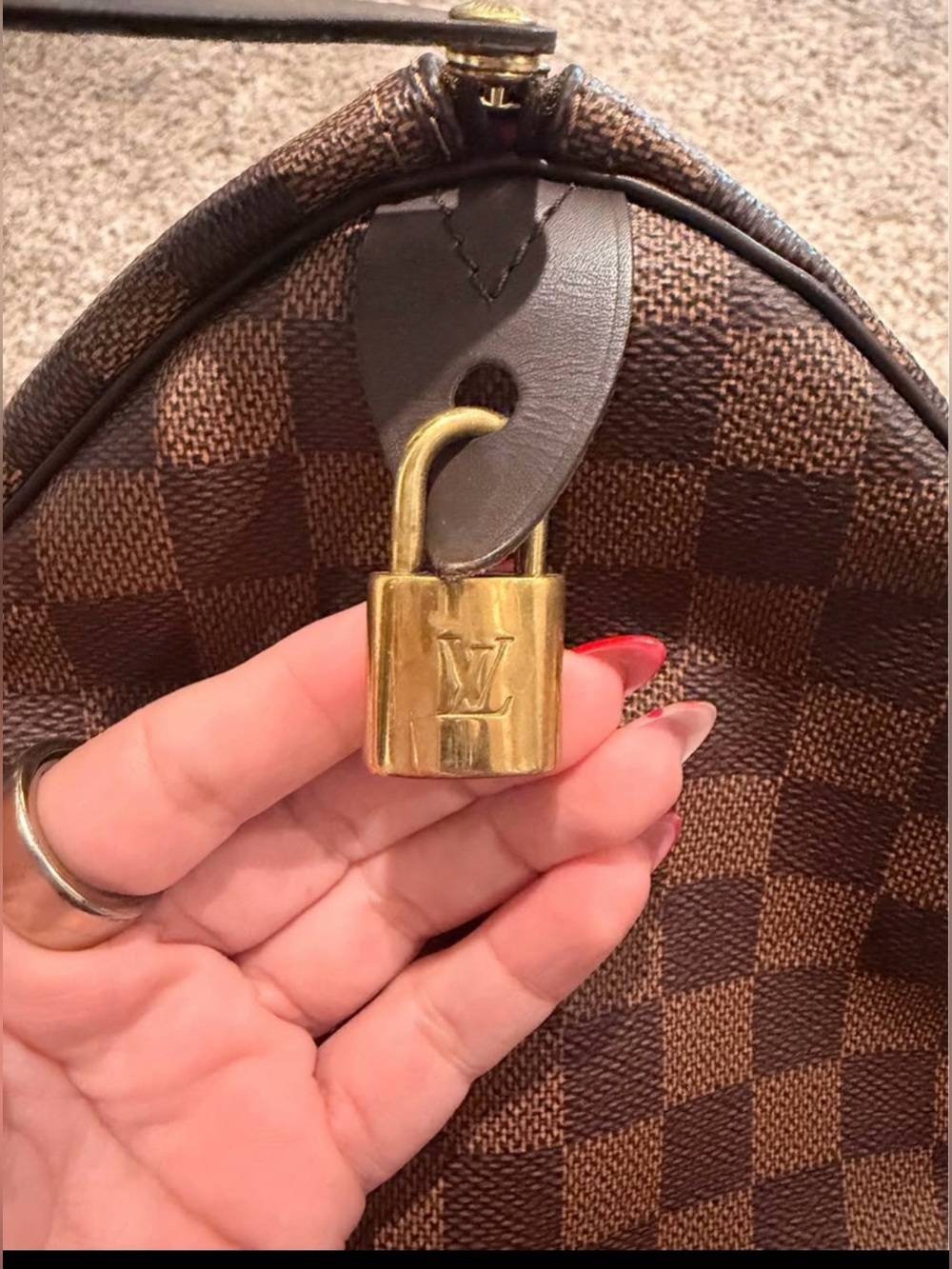 Louis Vuitton speedy 30 - Picture 7 of 10